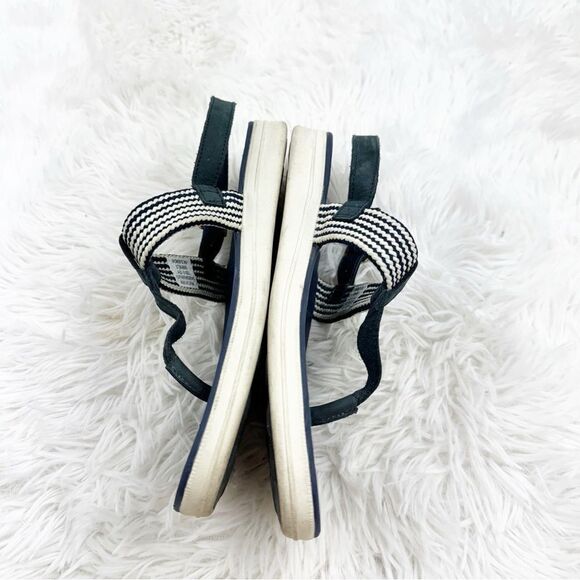 Sperry Adriatic Nautical Woven Leather Thong Sling Sandal - Picture 6 of 10